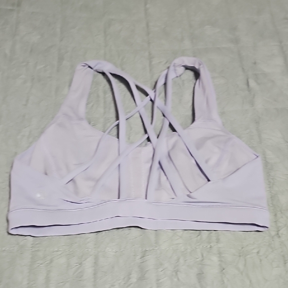 lululemon athletica Light Lavender Strappy Sports Bra - Picture 3 of 4
